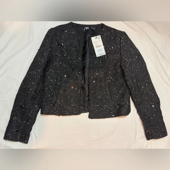 Zara Tweed Jacket - Picture 1 of 6
